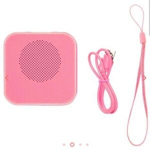 Sonix Pink Portable Bluetooth Speaker